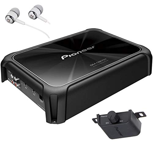 Pioneer GM-D9701 2400W Max 1-Channel GM Digital Champion Series Class-D Monoblock Car Audio Stereo Amplifier w/Wired Bass Boost Remote and Free Alphasonik Erabuds Pioneer GM-D9701 2400W Max 1-Channel GM Digital Champion Series Class-D Monoblock Car Audio Stereo Amplifier w/Wired Bass Boost Remote and Free Alphasonik Erabuds